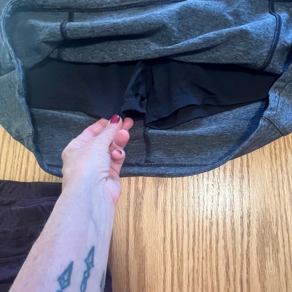 Lot of 2  Skort Tangerine Activewear Skirt Charcoal-Gray- purple-black   Sz XXL - Picture 2 of 10